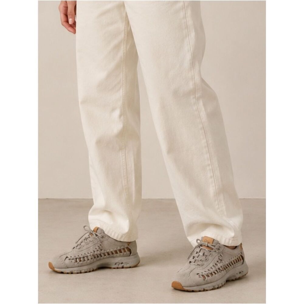 OTBT Gray Athletic Shoes with Woven Design